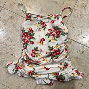 Juicy Couture Beach Baby bathing suit in mint condition size 12